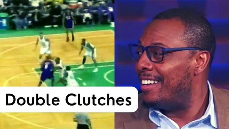 Kobe Hits Highly Contested Shot on Paul Pierce