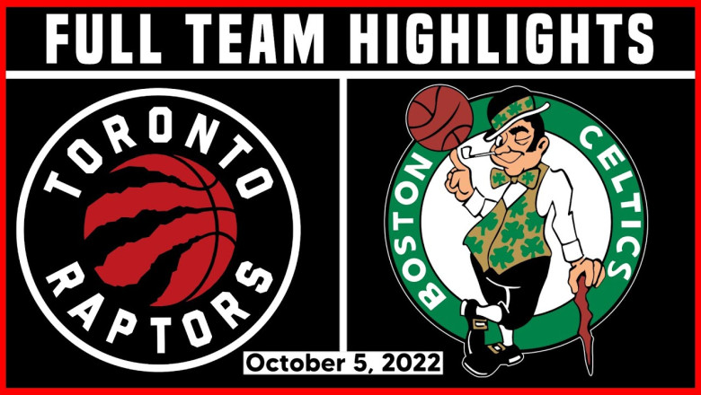 Toronto Raptors vs Boston Celtics - Full Team Highlights | October 5, 2022 | 22-23 NBA Pre-Season