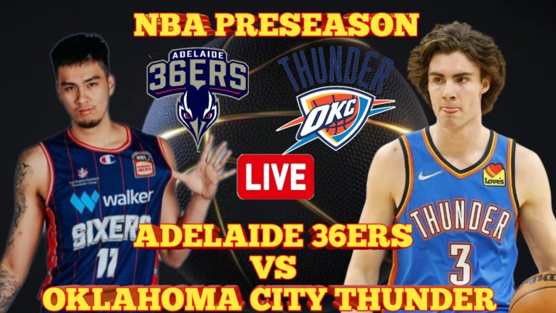 Adelaide 36ers vs Oklahoma City Thunder live scoreboard playbyplay nba preseason