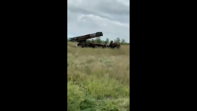 First Confirmed BM-30 Smerch Lost in Ukraine