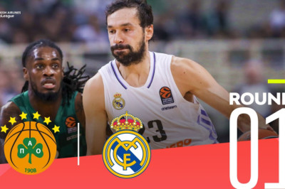 Llull leads Real in Athens! | Round 1, Highlights | Turkish Airlines EuroLeague