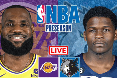 Los Angeles Lakers vs Minnesota Timberwolves | NBA Live Scoreboard 2022