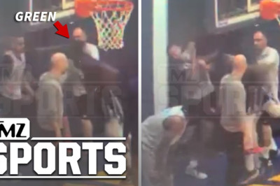 New Video Shows Draymond Green Violently Punch Jordan Poole at Warriors Practice | TMZ Sports