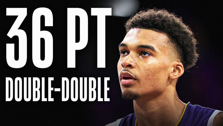 Victor Wembanyama Drops MONSTER DOUBLE-DOUBLE - 36 PTS &amp; 11 REB 👀