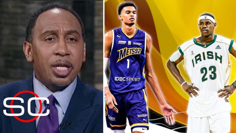 "Victor Wembanyama will be the next LeBron James of the NBA"  - Stephen A.