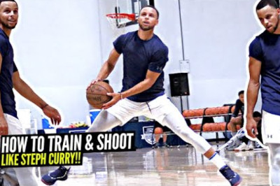 How Steph Curry Works On His Shot & Game! Exclusive Look On How The Best Shooter EVER Trains!