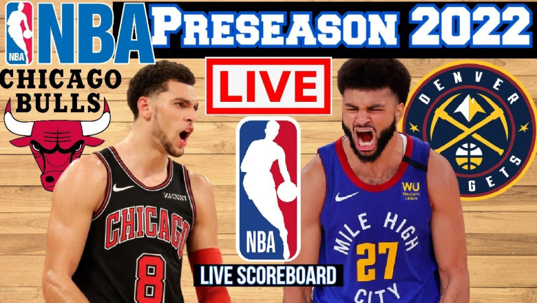Live: Chicago Bulls Vs Denver Nuggets | NBA Preseason | Scoreboard | Play by Play | Bhordz TV