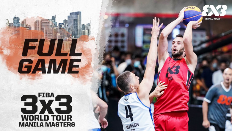 Ub v Warsaw | Quarter-Final | Full Game | FIBA 3x3 World Tour - Manila 2022