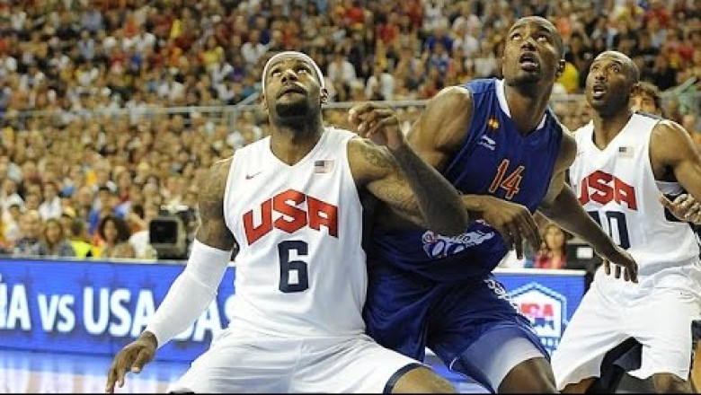 USA @ Spain 2012 Olympics Men's Basketball Exhibition Friendly HD 720p FULL GAME English