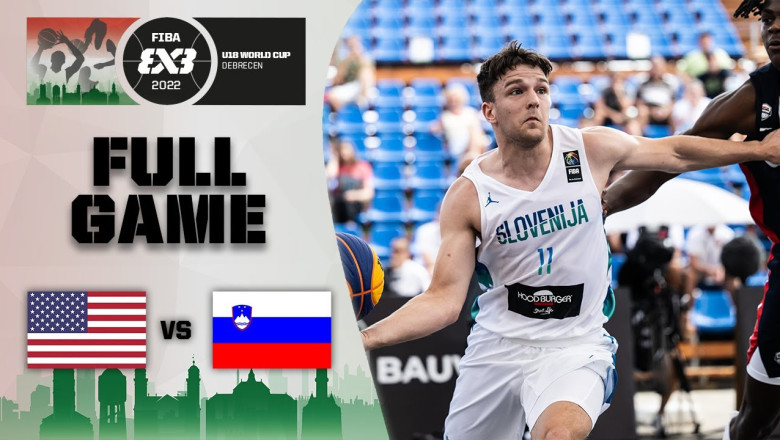 USA v Slovenia | Men | Full Game | FIBA 3x3 U18 World Cup 2022