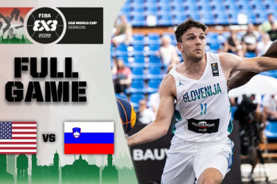 USA v Slovenia | Men | Full Game | FIBA 3x3 U18 World Cup 2022