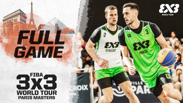 Utrecht v Paris | Full Game | FIBA 3x3 World Tour - Paris 2022