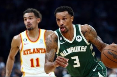 Atlanta Hawks vs Milwaukee Bucks Full Game Highlights | Oct 8 | 2022 Abu Dhabi Games
