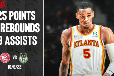 Dejounte Murray HAWKS DEBUT Full Highlights vs Bucks [10/6/22]