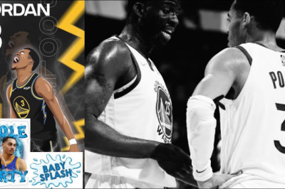 Jordan Poole | The Baby Splash | Welcome to Poole Party