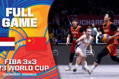 Netherlands v China | Women Bronze Medal Match | Full Game | FIBA 3x3 U23 World Cup 2022