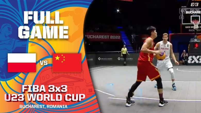Poland v China | Men Quarter-Final | Full Game | FIBA 3x3 U23 World Cup 2022