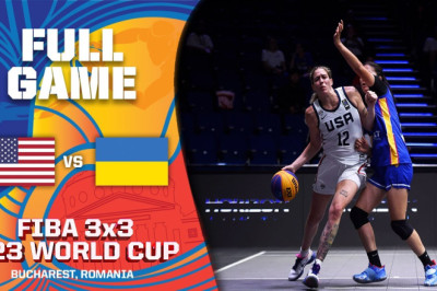 USA v Ukraine | Women Quarter-Final | Full Game | FIBA 3x3 U23 World Cup 2022