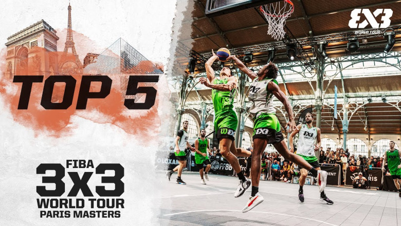 C'est magnifique! 🔥🇫🇷 | TOP 5 | FIBA 3x3 World Tour - Paris 2022
