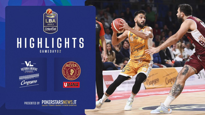 Carpegna Prosciutto Pesaro - Umana Reyer Venezia | Serie A UnipolSai 2022/23