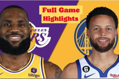 Golden State Warriors vs Los Angeles Lakers Full Game Highlights Oct 09 22 | NBA Preseason 2022-23