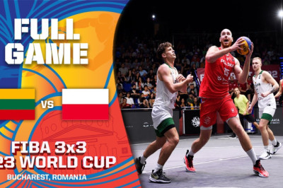 Lithuania v Poland | Men Semi-Final | Full Game | FIBA 3x3 U23 World Cup 2022