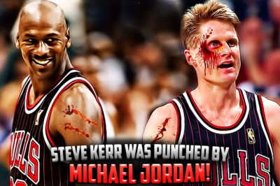 The Time Michael Jordan PUNCHED Steve Kerr In The Face!
