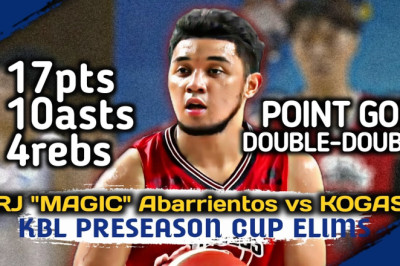 ADMIRED Korean Fans | FANCY PASSES 👀 | RJ Abarrientos Hyundai Mobis vs KoGas | Oct. 2, 2022