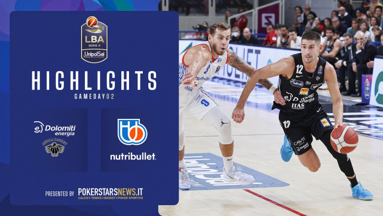 Dolomiti Energia Trentino - NutriBullet Treviso Basket | Serie A UnipolSai 2022/23