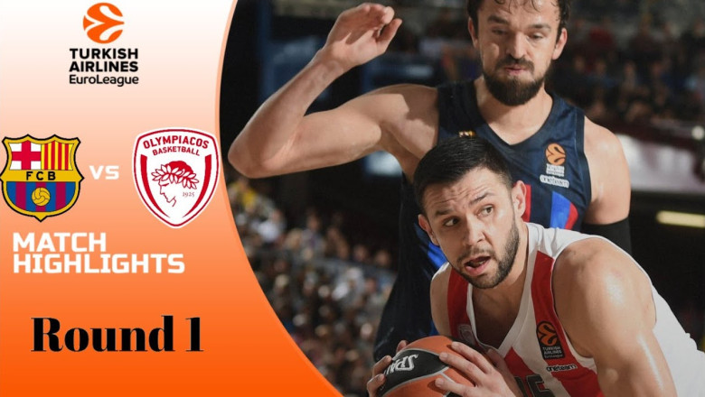 FC Barcelona vs Olympiacos Piraeus | Full Match Highlights | EuroLeague Season 2022-23