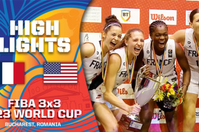France v USA | Women FINAL | Highlights | FIBA 3x3 U23 World Cup 2022