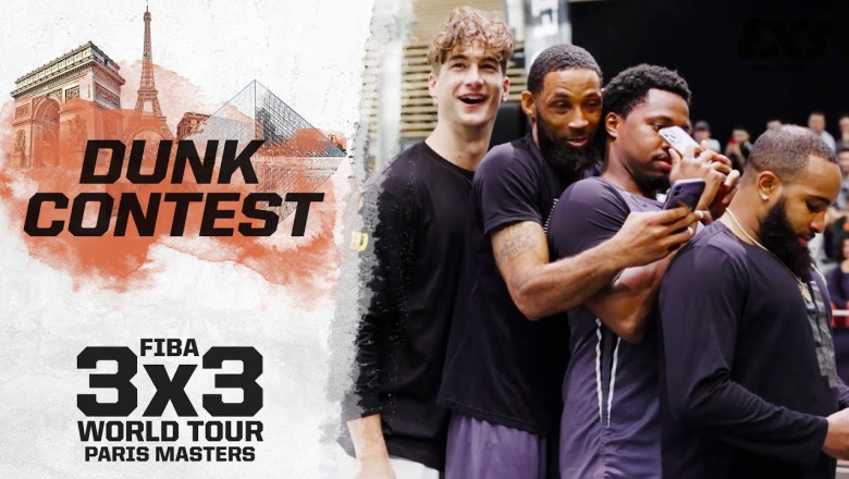 Incredible dunks in Paris! 🇫🇷 | DUNK CONTEST | FIBA 3x3 World Tour - Paris 2022