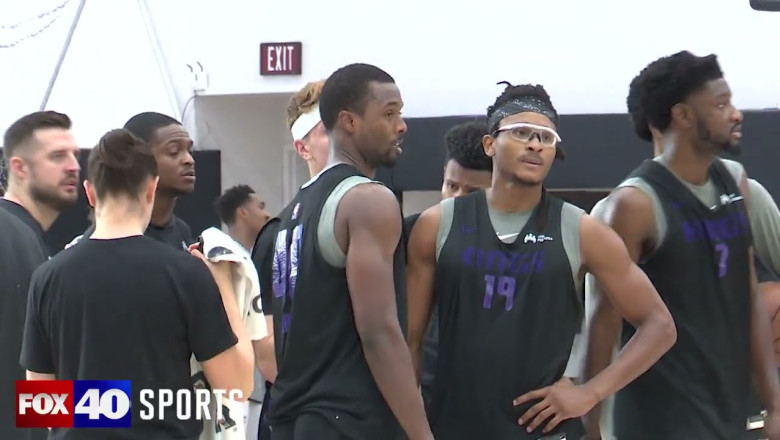 Inside Saturday's Sacramento Kings training camp