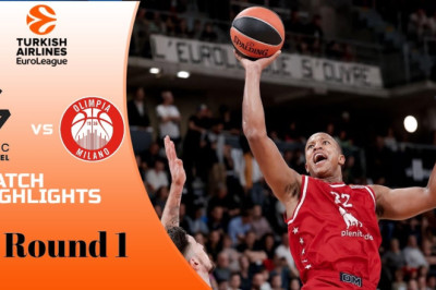 LDLC Asvel Villeurbanne vs AX Armani Exchange Milan |Full Match Highlights|EuroLeague Season 2022-23