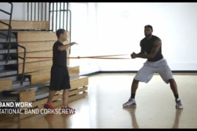 LeBron James - 1 hour workout (uncut)