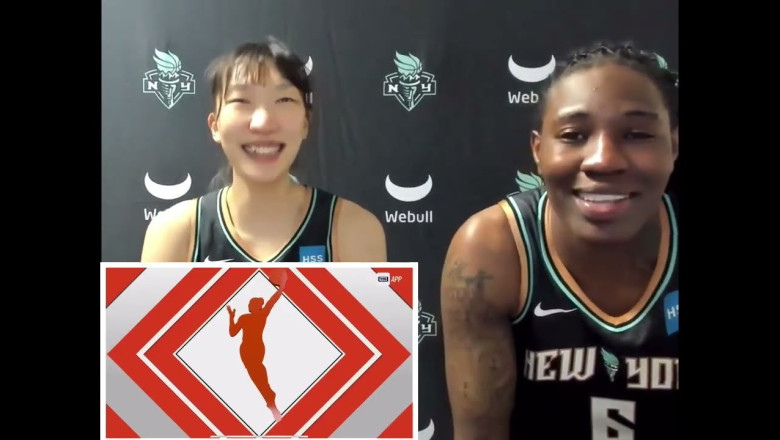 Natasha Howard Talks About Han Xu’s Play - 6/10/22