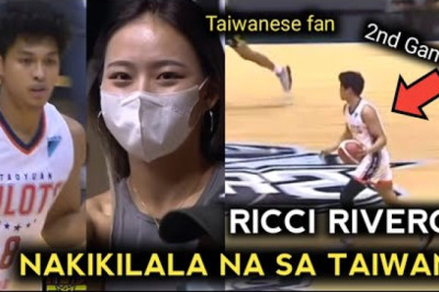 Ricci Rivero 2nd Game sa Taiwan, Panalo | Highlights