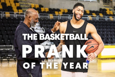 The “Mailman” Karl Malone Goes Undercover to Prank Anthony Davis