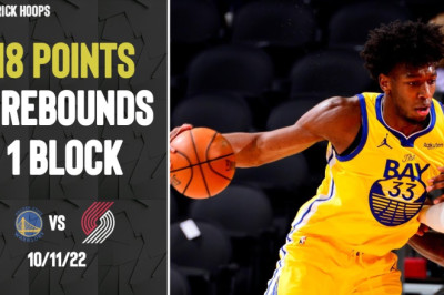 James Wiseman 18 Points FULL HIGHLIGHTS vs Blazers October 11th 2022