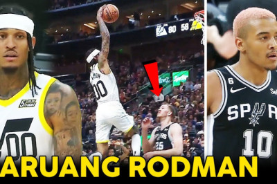 Jordan Clarkson nakaharap ang Rodman Jr ngayon sa NBA, kuhang kuha ang hustle! | 12 Pts, 7 Ast!