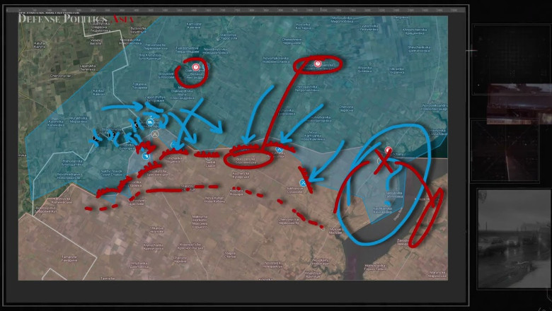 [ NEWS Kherson Offensive ] Ukraine is attacking Sukhanov, Pyatykhatky, Borozenske, Ishchenka; Pontoons reconstructed