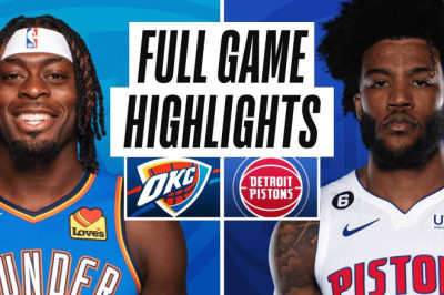 THUNDER at PISTONS | NBA PRESEASON FULL GAME HIGHLIGHTS | October 11, 2022