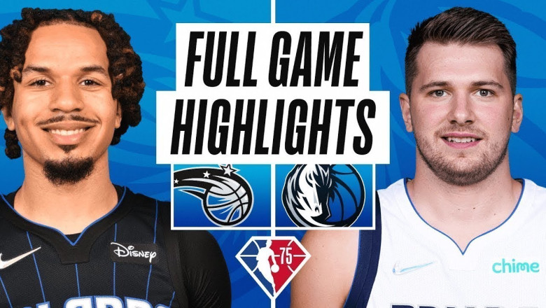 Dallas Mavericks vs Orlando Magic Full Game Highlights | NBA Season 2022-23 Preseason Week 2