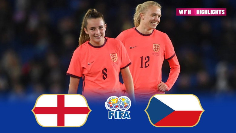 England vs Czech Republic | Highlights | Women's International Friendly 2022