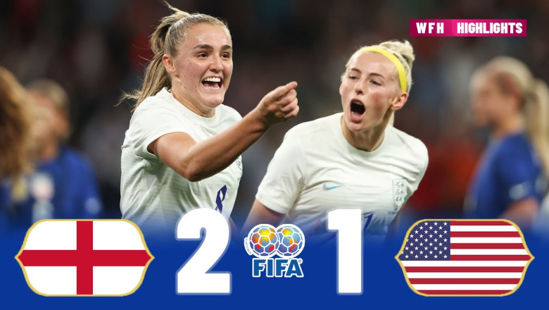 England vs United States 2-1 | Highlights | Women's International Friendly 2022
