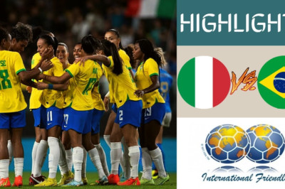 🇮🇹 Italy vs Brazil 🇧🇷 Women's Friendlies Highlights