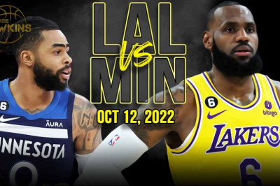 Los Angeles Lakers vs Minnesota Timberwolves Full Game Highlights | Oct 12, 2022 | FreeDawkins