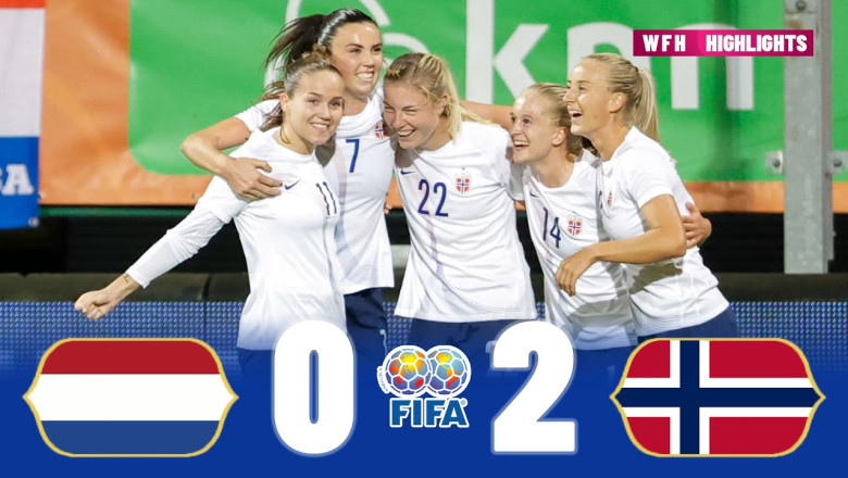 Netherlands vs Norway 0-2 | Highlights | Women's International Friendly 2022