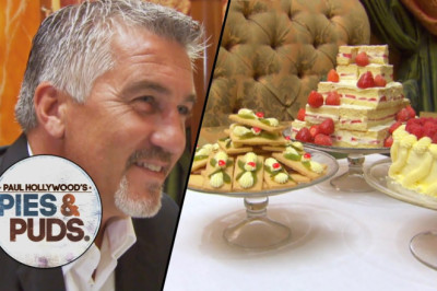 Paul's Luxury Afternoon Tea at the Dorchester | Paul Hollywood's Pies and Puds