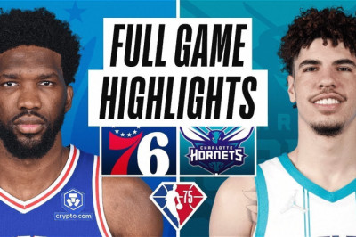 Philadelphia 76ers vs Charlotte Hornets Full Game Highlights | NBA Season 2022-23 Preseason Week 3
